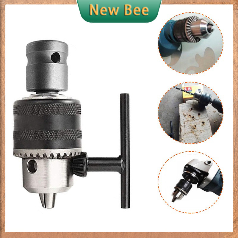 Chuck Keys For Drill Makita 10MM Drill Chuck & Key Set 1/4 HEX Shank ...