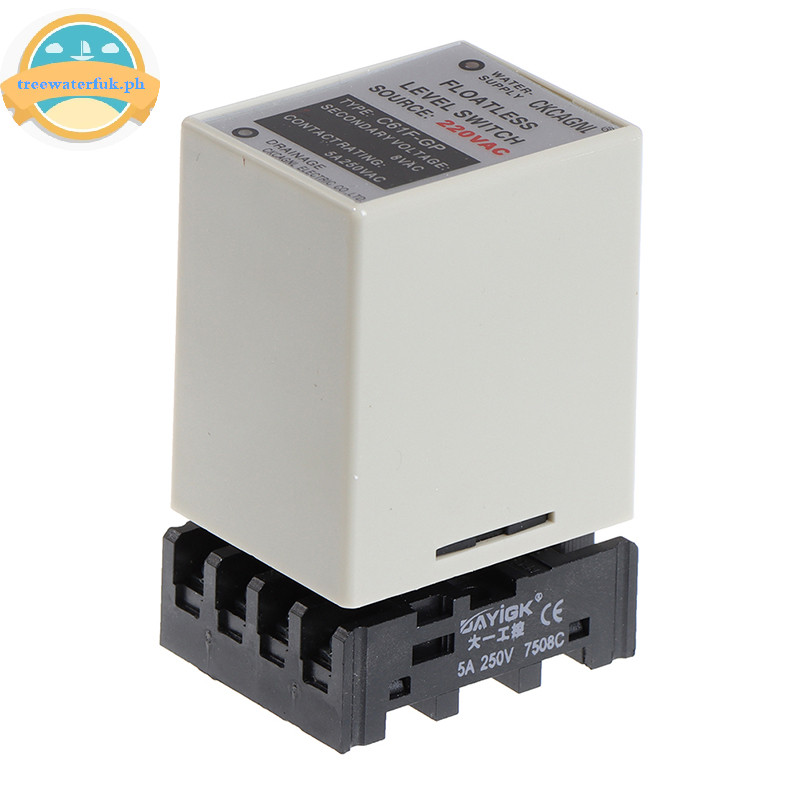 TEFUK C61F-GP AC220V Level Relay Floatless Level Switch Level ...