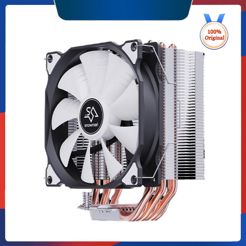SNOW MAN 6 heat pipe CPU cooler 1700 air-cooled 2011 desktop i5 i7 ...