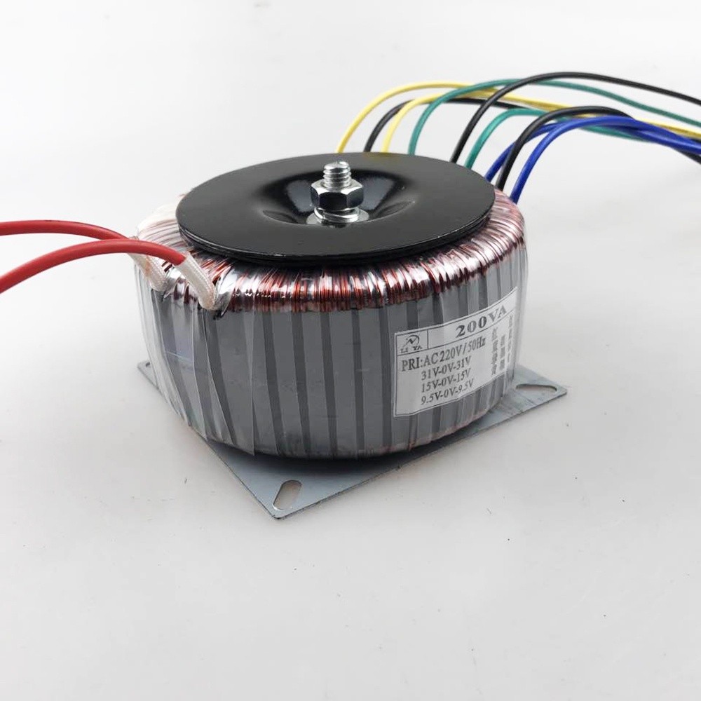 200W audio amplifier power supply toroidal transformer 220V dual 31v