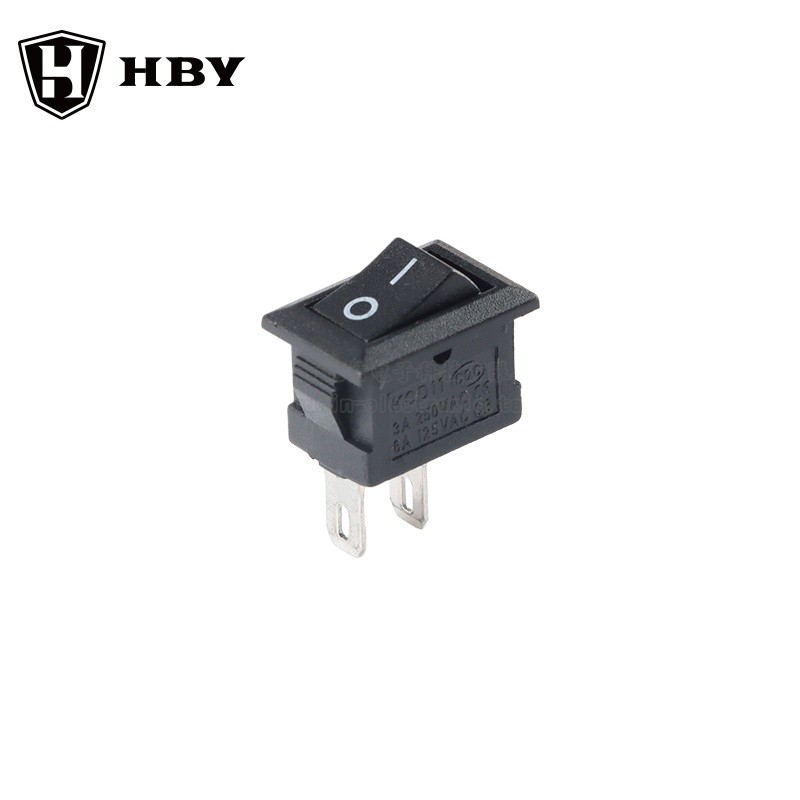 5Pcs KCD1-11 Push Button Switch 10x15mm SPST 2/3 Pin 3A 250V KCD11 Snap ...