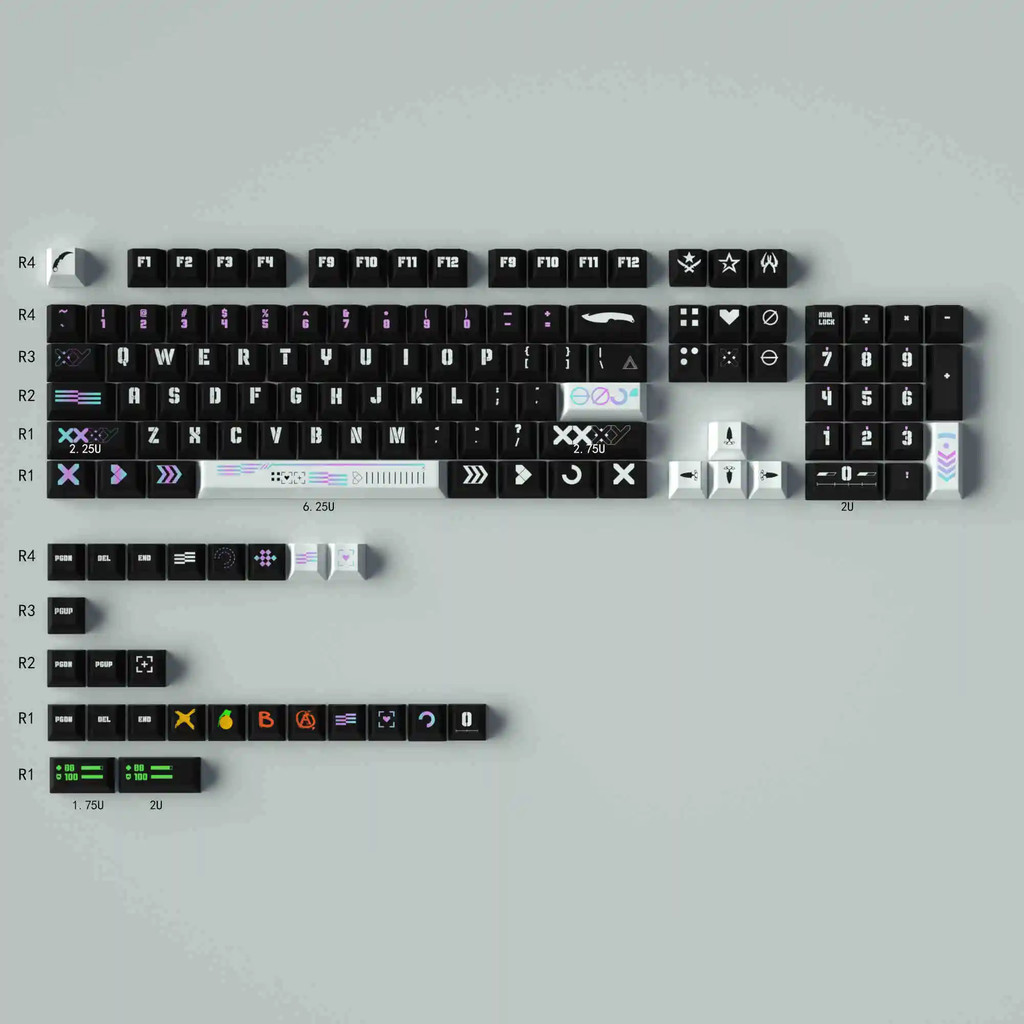 GMK CSGO Print Collection Keycaps DYE Sublimation Cherry Profile ...