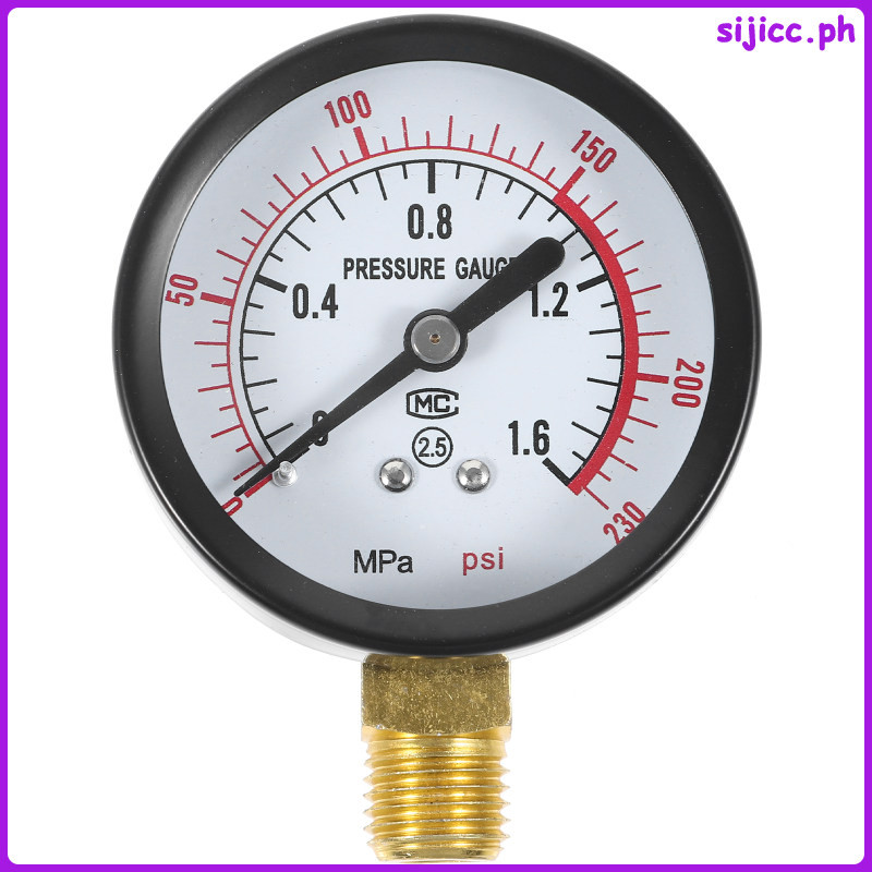 Air Pressure Gauge Machine Parts Metal Compressor Popcorn Test sijicc