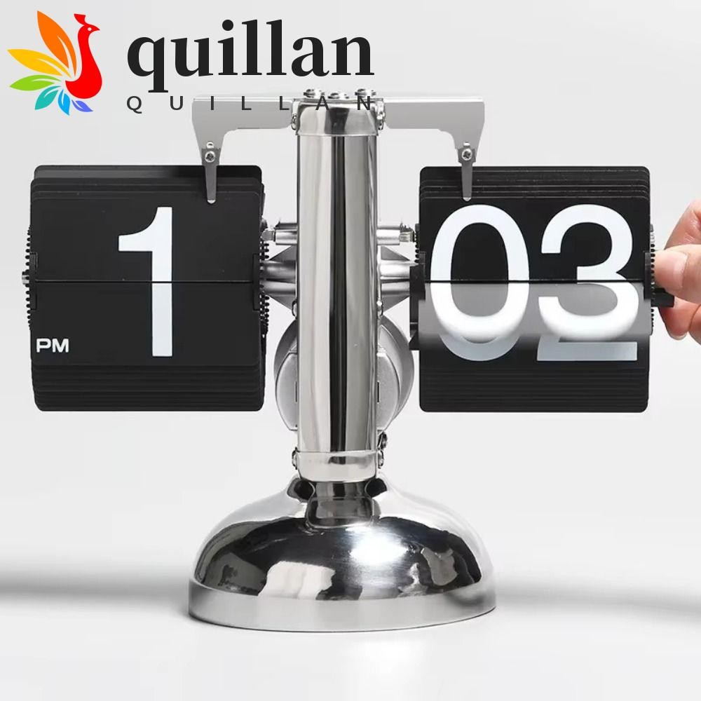 QUILLAN Digital Auto Flip Clock, Page Turning Automatically Internal