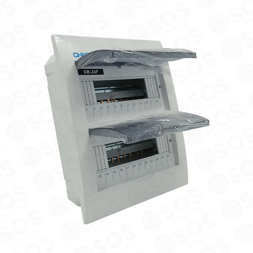 CHINT 24Ways Distribution Box with Busbar Flush Type Circuit Breaker