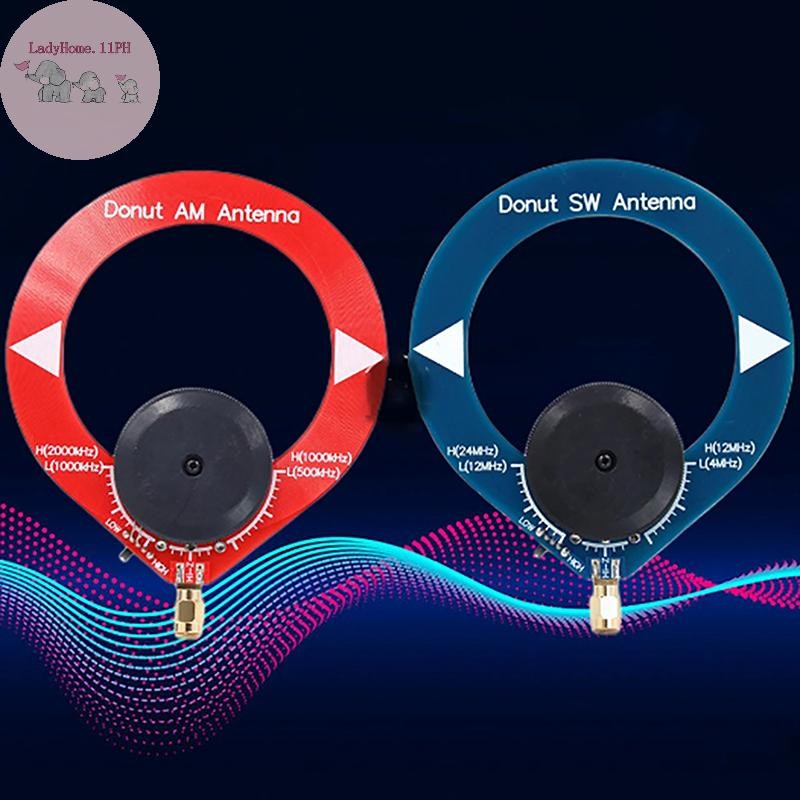 LadyHome 10kHz-180MHz Sweet Donut SW Shortwave/Medium Wave Antenna AM ...