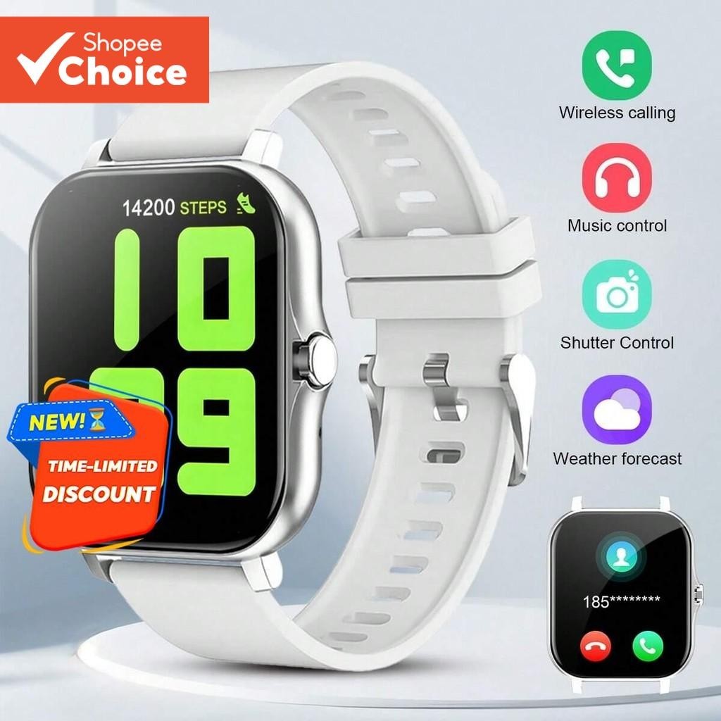 2025 Smart Watch Connected Call Music Control Heart Rate Monitor Custom ...