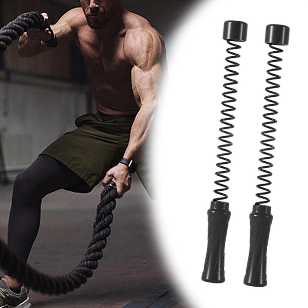 [dolity21] 2x Ropeless Battle Ropes Workout Exercise Ropes ...