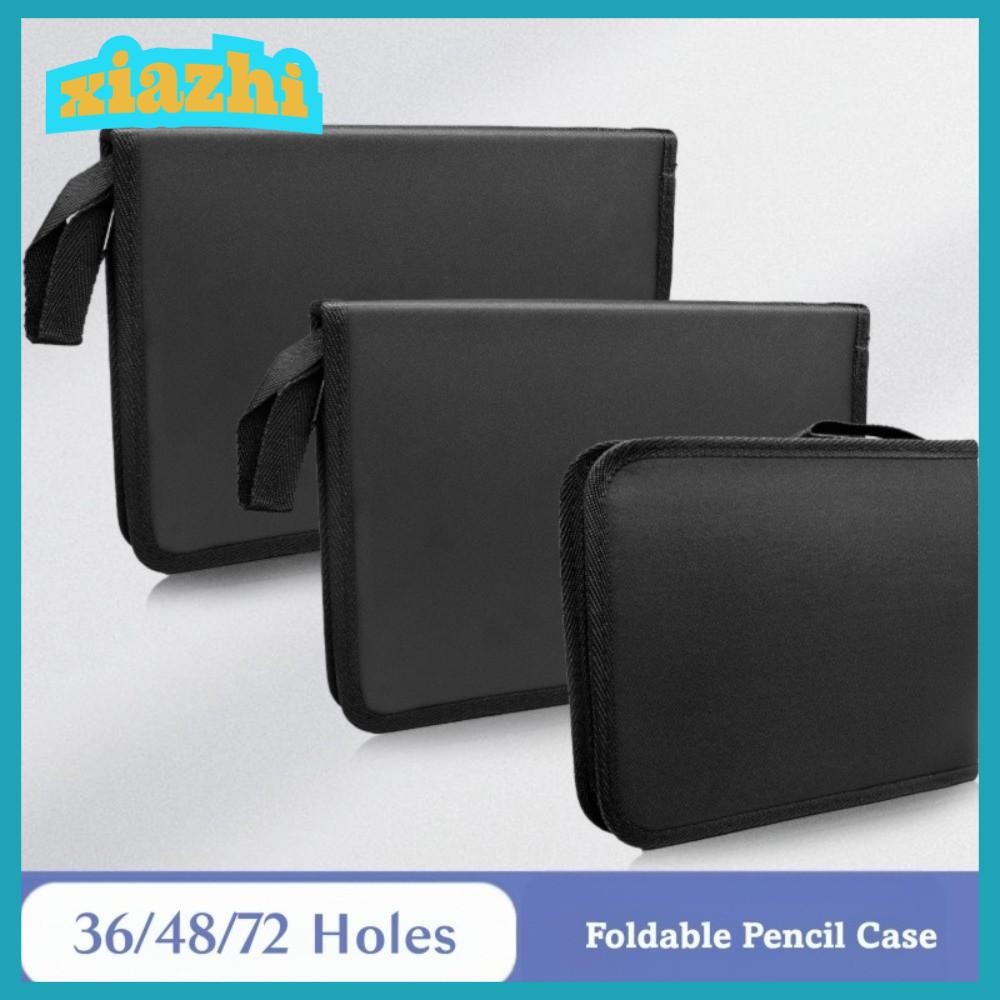 XIAZHI Folding Pencil , 36/48/72 Holes Black Professional Painting ...