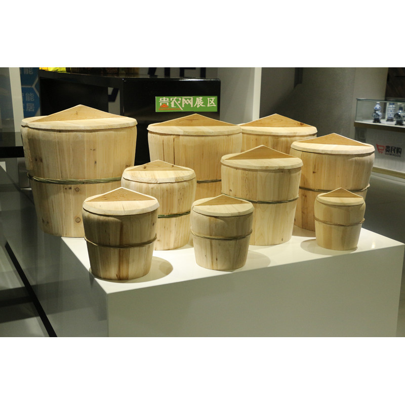 Guizhou Wooden Steaming Rice Bucket Tableware Cage Rack Pot Bamboo ...