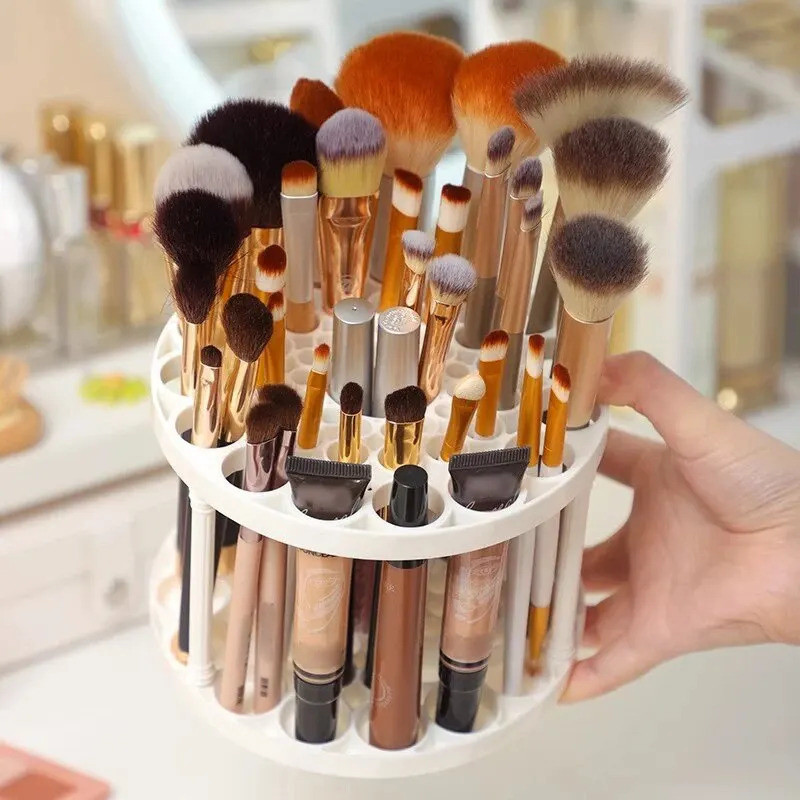 Makeup Brush Storage Rack Desktop Cosmetics Storage Rack Lipstick ...