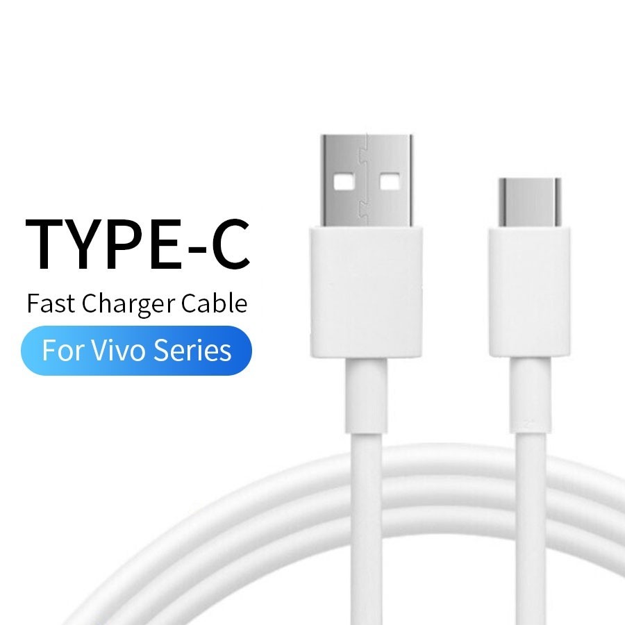 USB Type C Flash Charger Cable Micro For VIVO Y12 Y15 Y17 Data Cord 