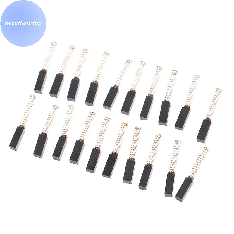 TRTOP 20pcs Home Sewing Machine Motor Carbon Brush Machine Replacement