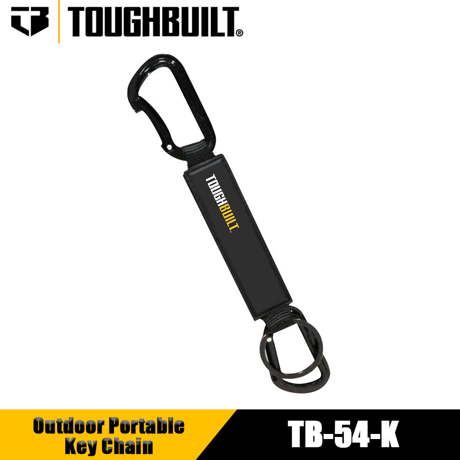 TOUGHBUILT TB-54-K Key Chain with Cable Wrap Outdoor Portable Tool ...