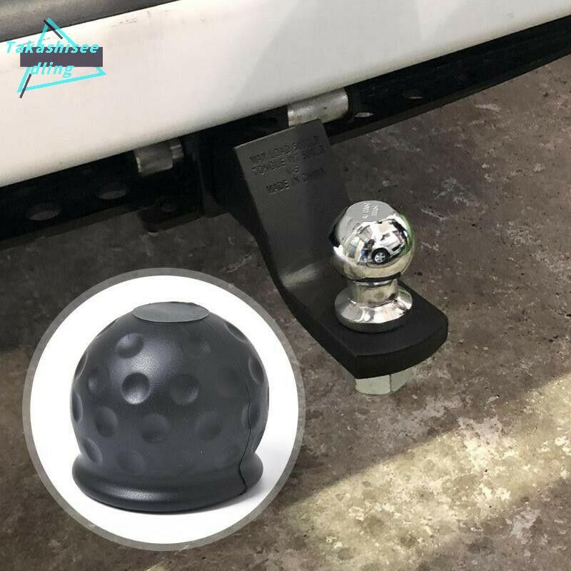 (Takashiseedling) Tow Bar Ball Cover Cap Trailer Ball Cover Tow Bar Cap