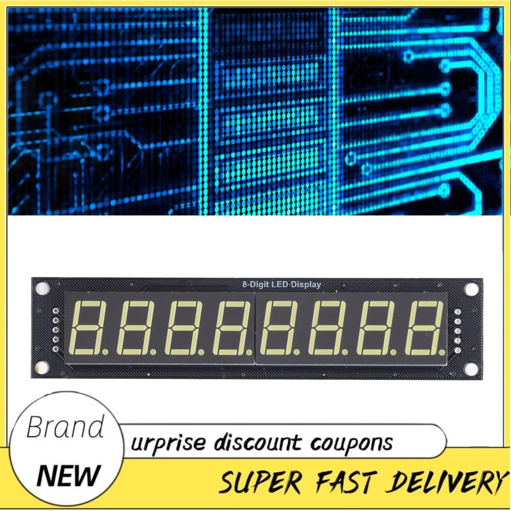Freemarket 8 Digit Digital Tube 74HC595 Driver Accurate Wiring ...