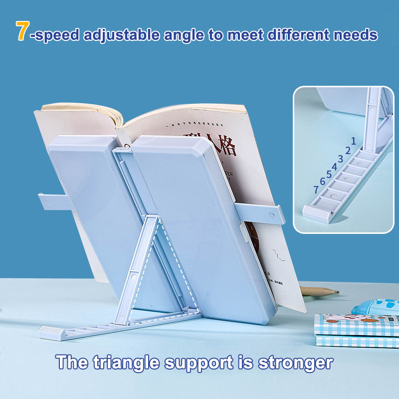 XUAN 2 In 1 Multi-function Pen Case Pencil Box And Foldable Reading ...