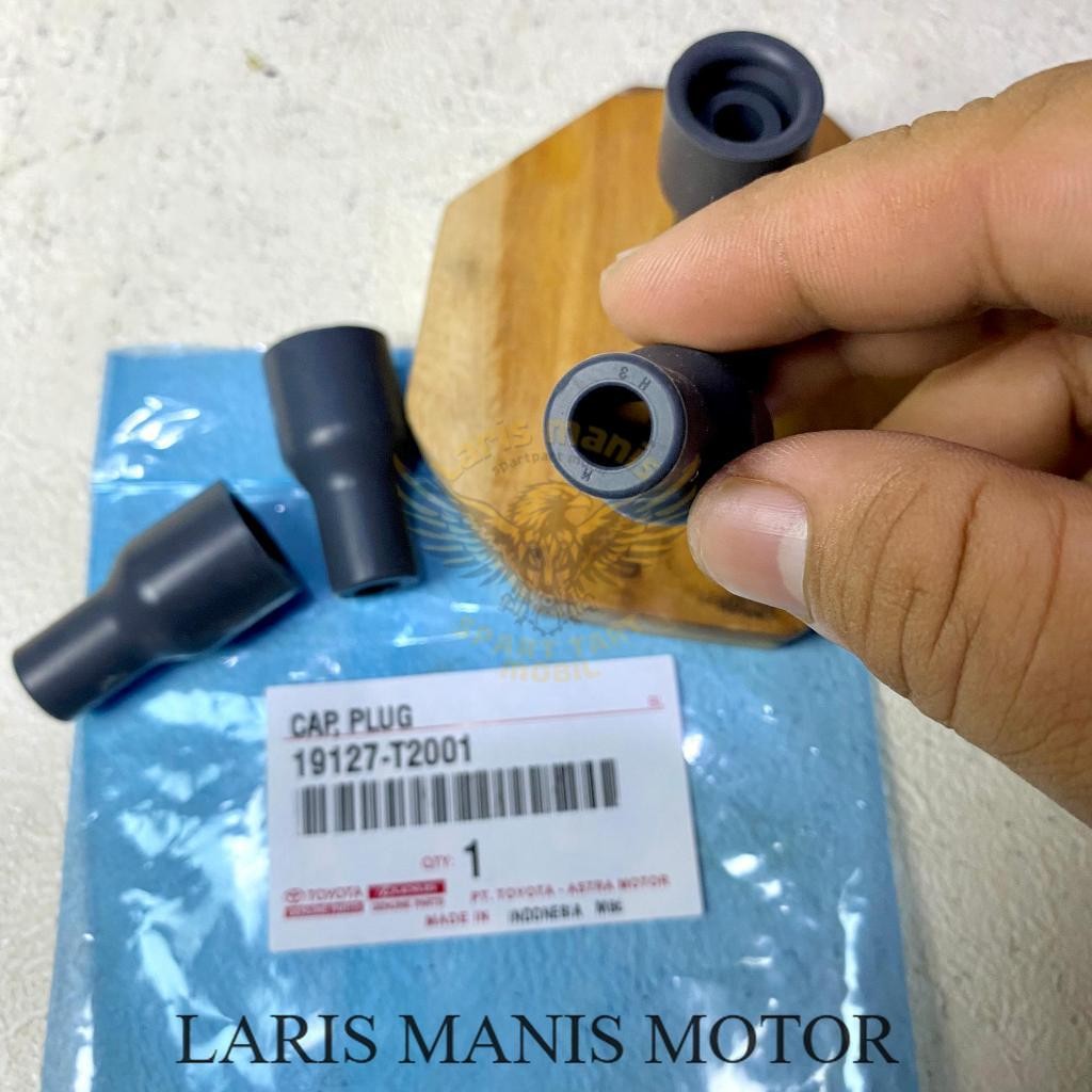 RUBBER COIL CAP PLUG SEAL COIL LOWER 19127-T2001 TOYOTA INNOVA FORTUNER ...