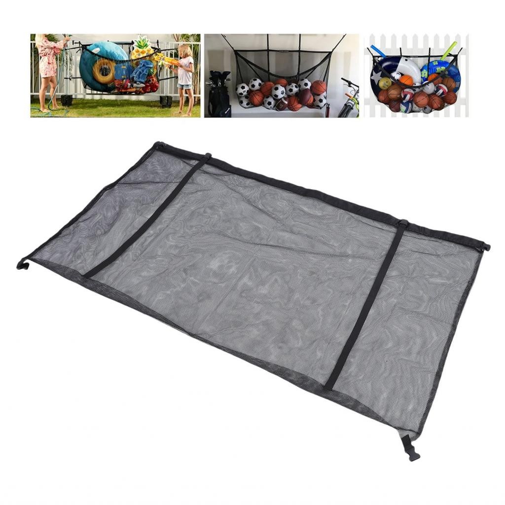 Pool Toy Hanging Mesh Organizer Sunproof Storage Net for Noodles Swim ...