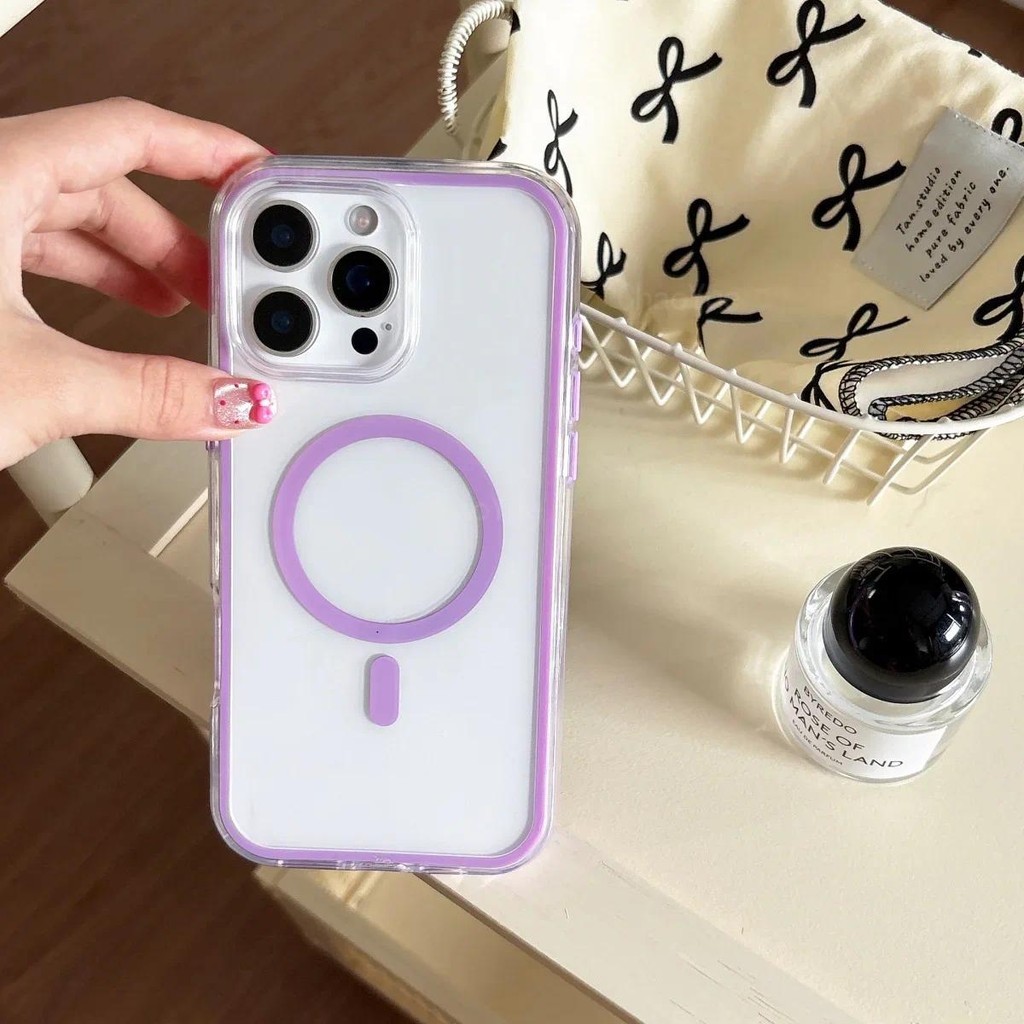 Luxury 2in1 Acrylic Crystal Transparent Wireless Charging
