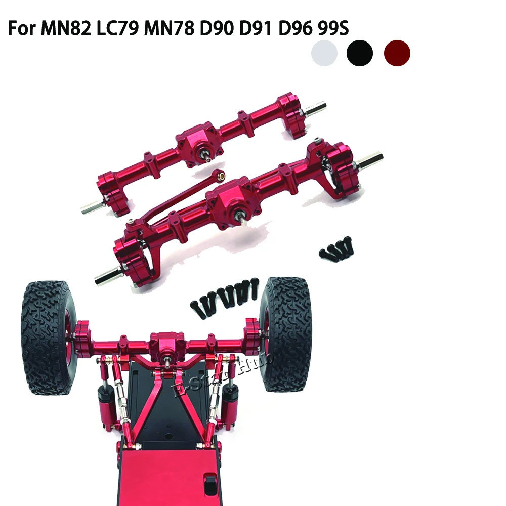 Front and Rear Axle for MN MN82 LC79 MN78 D90 D91 D96 99S OP ...