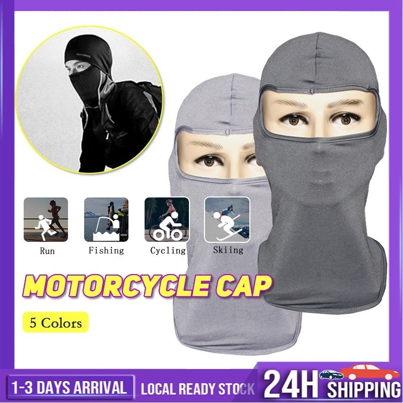 Motorcycle Balaclava Sun Protection Full Face Mask Outdoor Sports ...