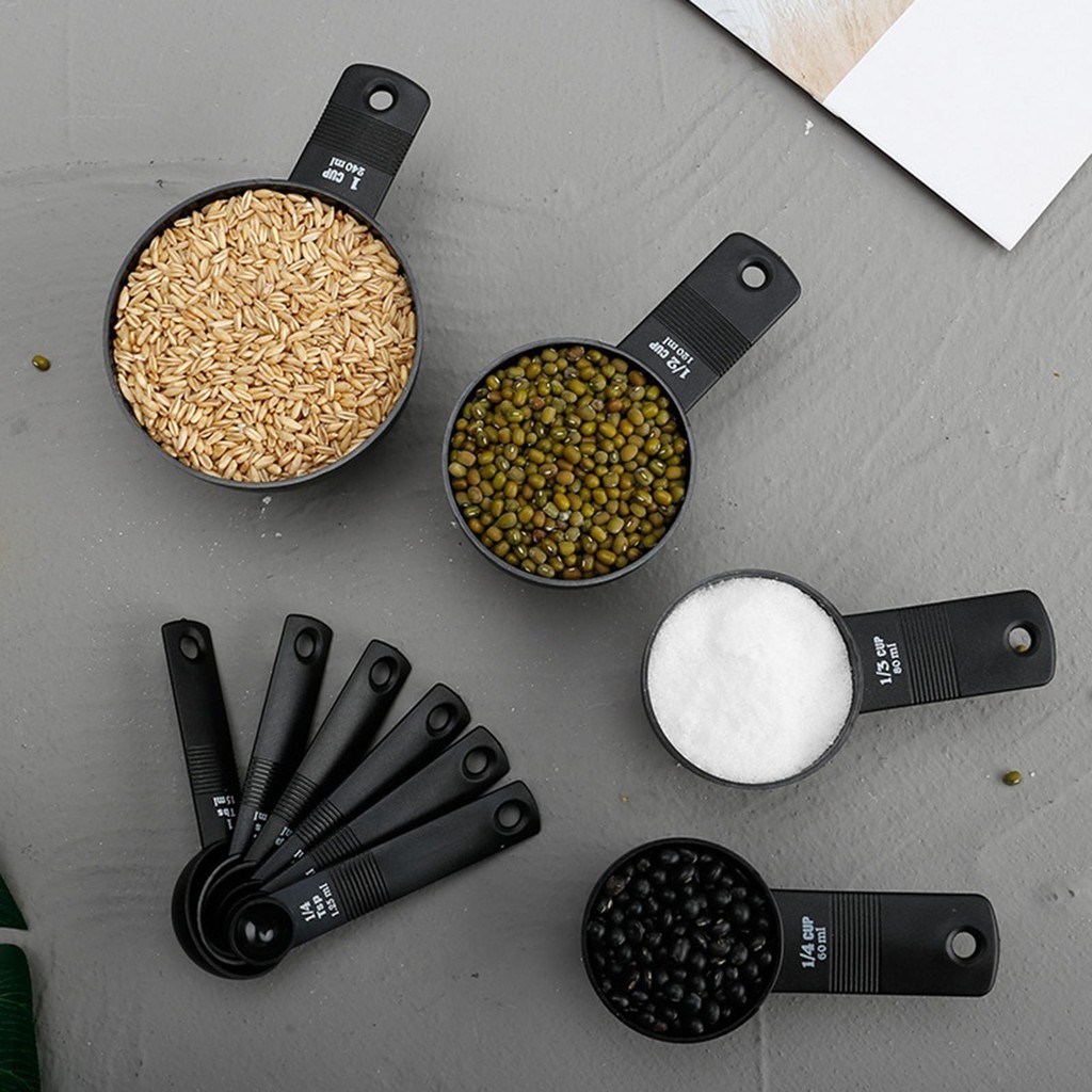 Measuring Spoons and Cups Wet Measuring Cups Cooking Measuring Set ...