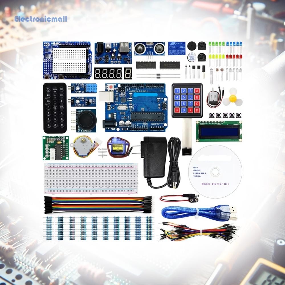 Starter Kit with Tutorial for Arduino Uno R3 Most Complete Starter Kit ...