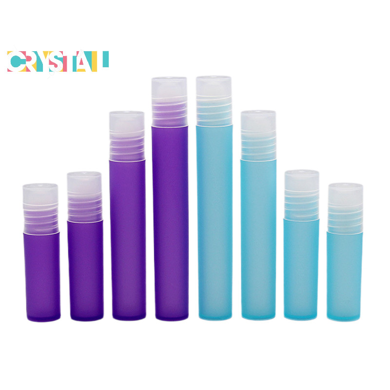 Crystal 5/8/10ml Empty Roll Roller Ball Bottle On Plastic Liquids Oil