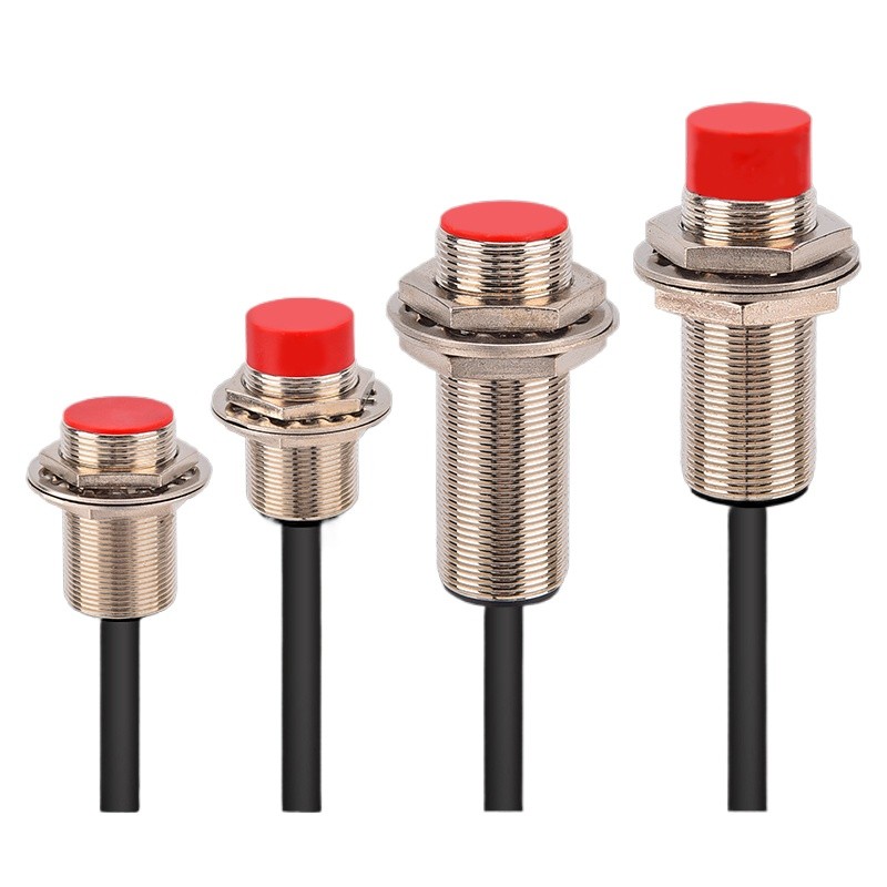 M18 inductive cylindrical square proximity switch LJ18A3 metal magnetic ...