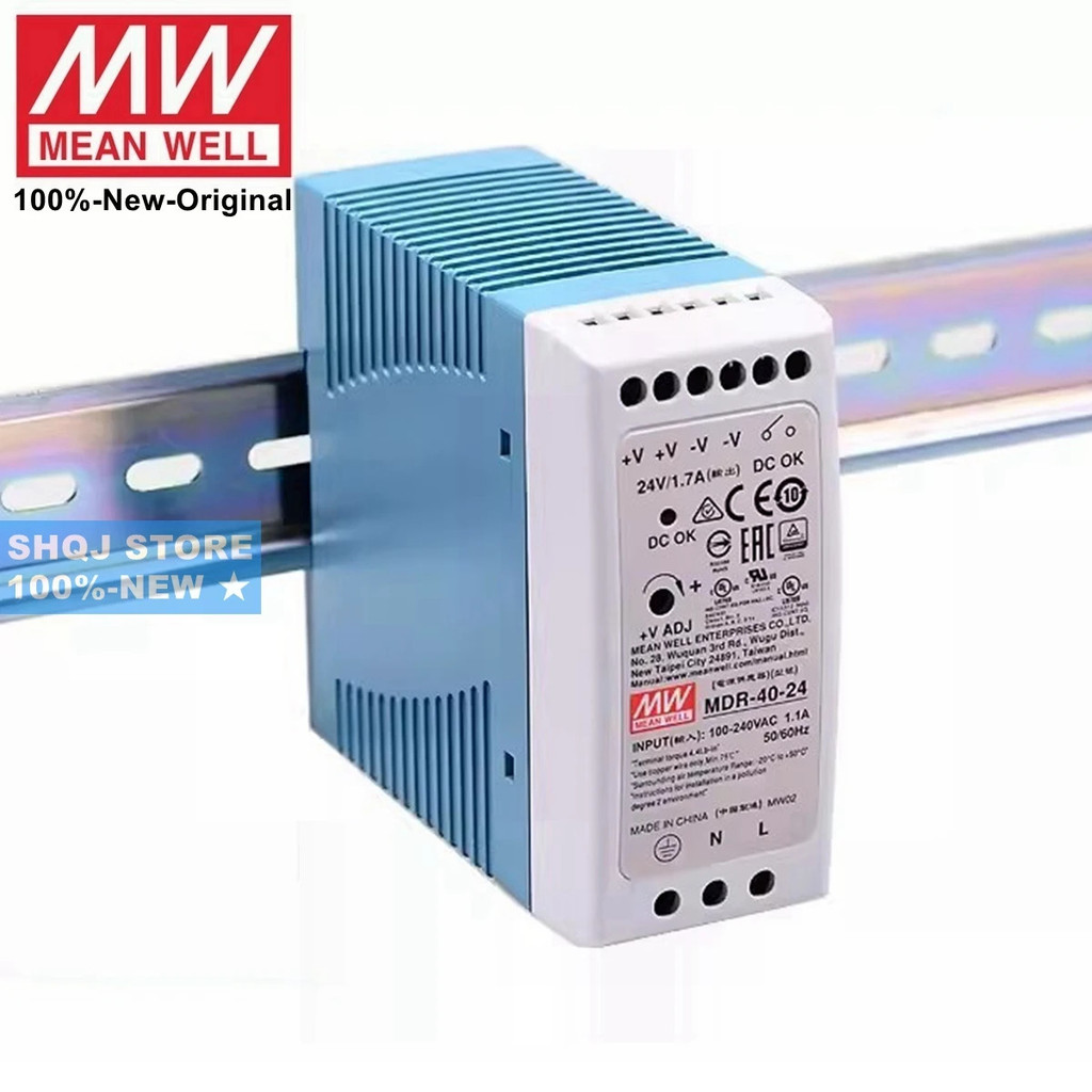 SWITCHING ADAPTER MDR-40-48 MEAN WELL - For DIN Rail And Power Supply - Foto 4