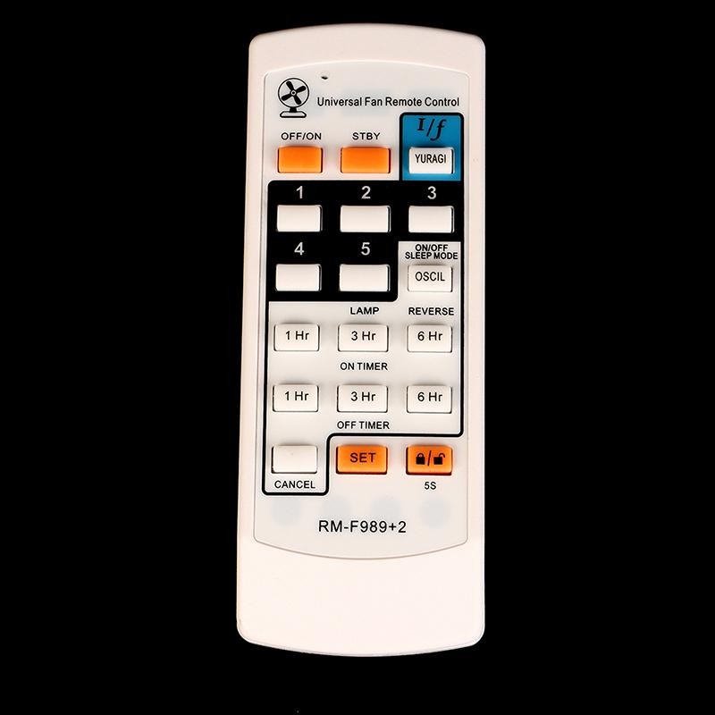 ahlsen RMF989+2 Fan Universal Remote Control Quick Response Cooling