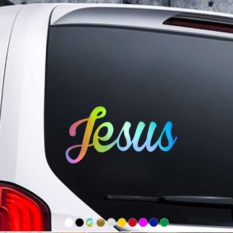 Jesus Christ Sticker for Car Stickers and Decals Waterproof Christian ...