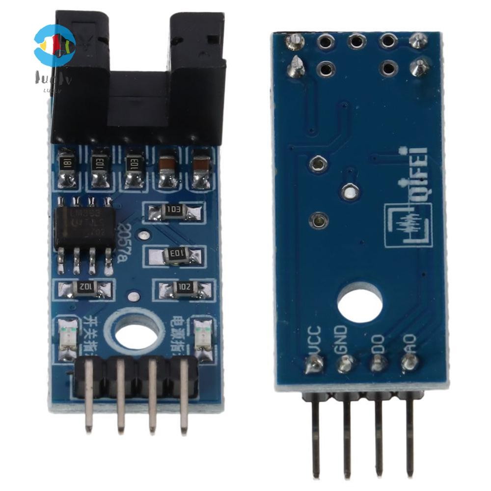 LUOLUVO 5 PCS Speed Sensor Module, Slot Type 3.3V To 5V Optical ...