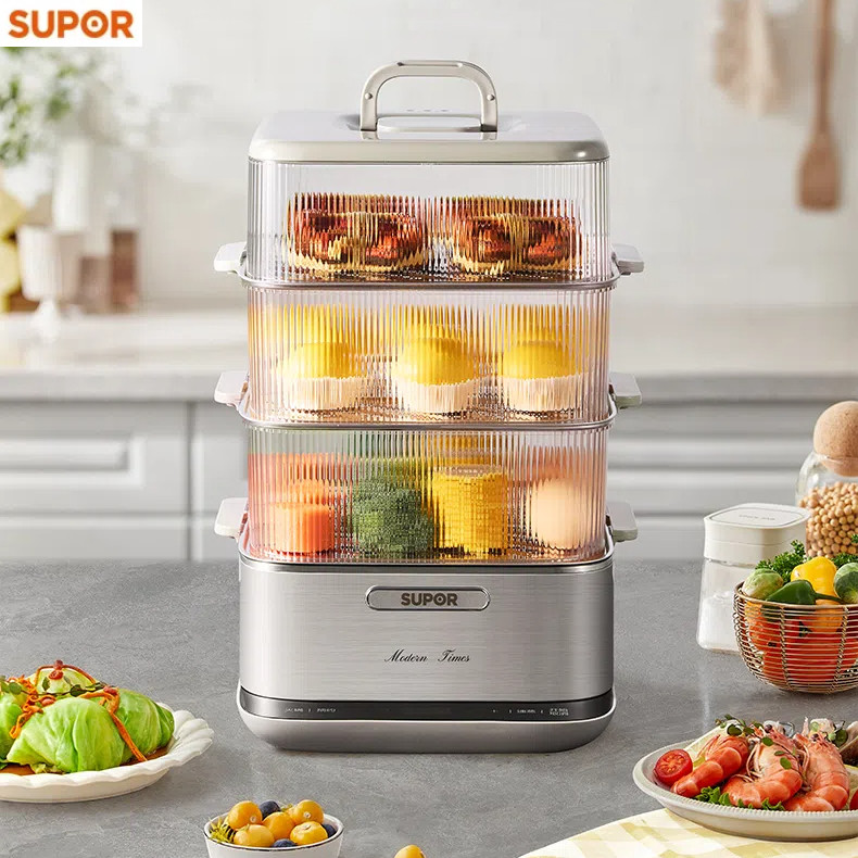 Supor Electric Steamer Electric Cooker Electric Hot Pot Multifunctional ...