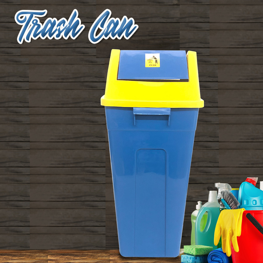 It's Shope Time 32L Garbage Recycling Trash Bin Colored with Cover