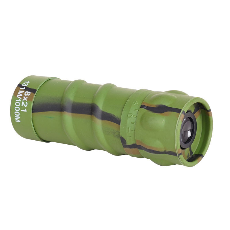 Outdoor 8X21 Small Portable HighDefinition HighPower Telescope Adult