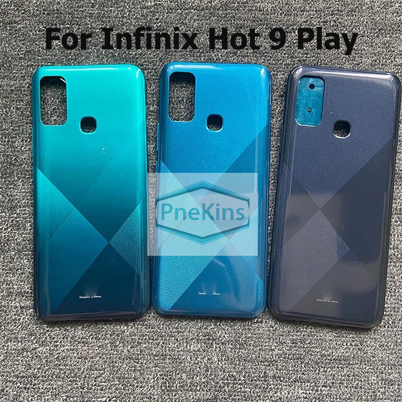 Back Battery Cover Glass Housing For infinix hot 9 play x680 Rear ...