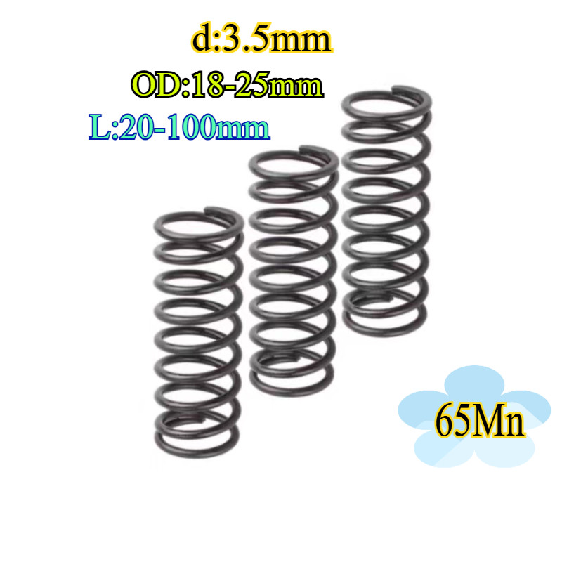 Spring compression spring buffer soft return spring steel material ...