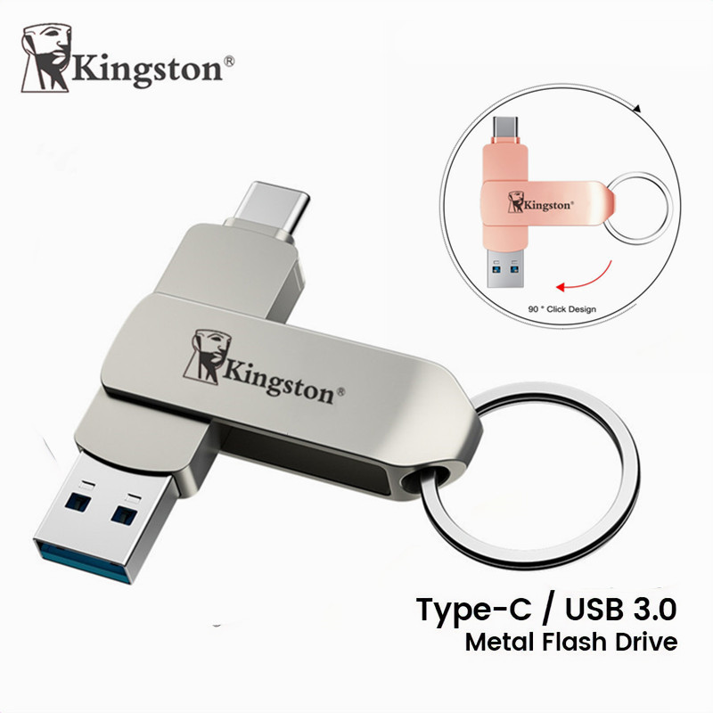 Kingston 2TB Flash Memory Driver 2 in 1 OTG USB TYPE-C Flash Memory ...