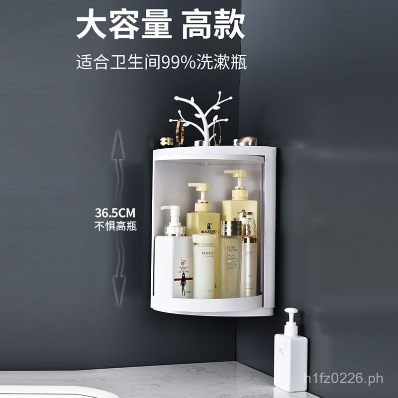 Stackable Kitchen Triangle Washstand Bathroom Rotating Organizer Corner ...