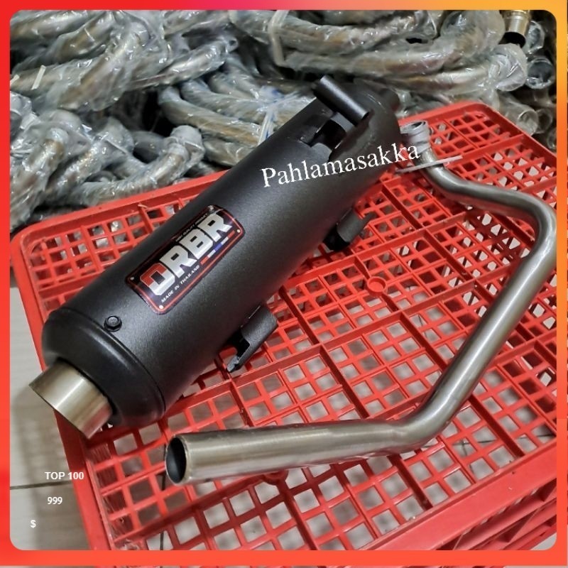 Exhaust 1set ORBR racing standard exhaust pipe click 125 click 150 160 ...