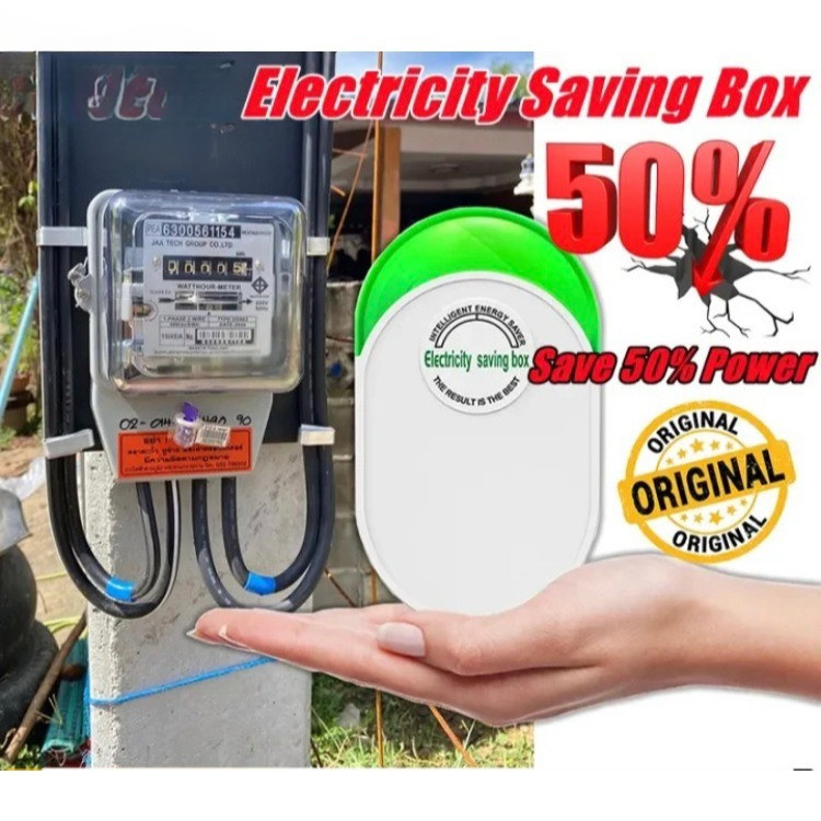 New Upgrade Smart Power Energy Box Saving Power Saver Electricity ...