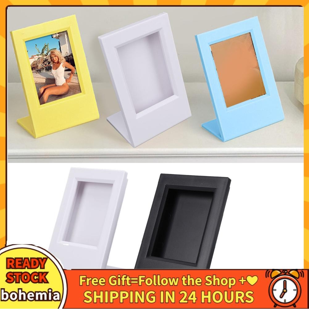 bohemia-ph Asixxsix L Shaped Photo Frame Set of 2 Clear Acrylic Desktop ...