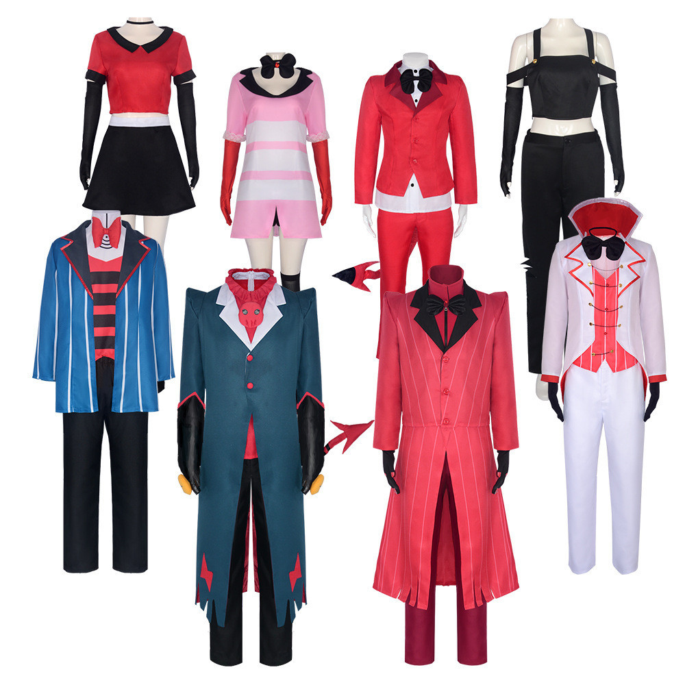 Hell Inn cos Clothing Hazbin Hotel Hazbin Hotel Collision Clothes ...