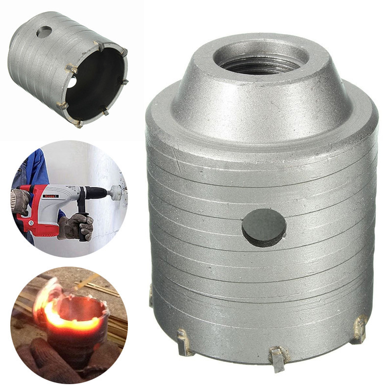 Foro Marmo Granito Diamante Drill Bit Vetro Hole Saw Per Piastrelle Vetro Ceramica Marmo DIY Foratutto 60 Mm Per Marmo E Granito