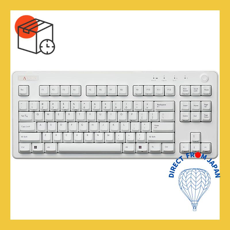 REALFORCE R3 Keyboard Hybrid Tenkeyless 45g English Layout White R3HD21 ...
