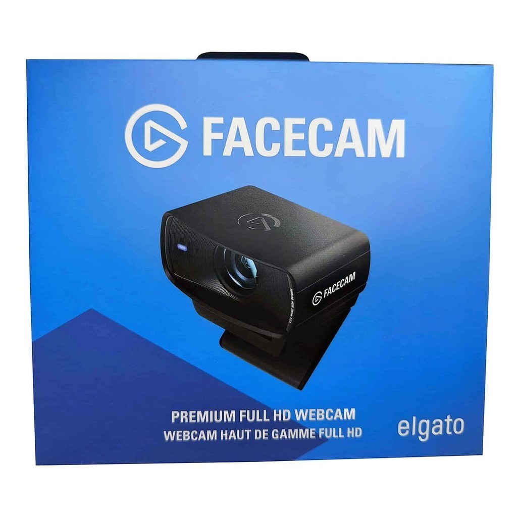 Elgato Facecam MK.2 Premium 1080p60 Full HD USB Webcam (Black ...