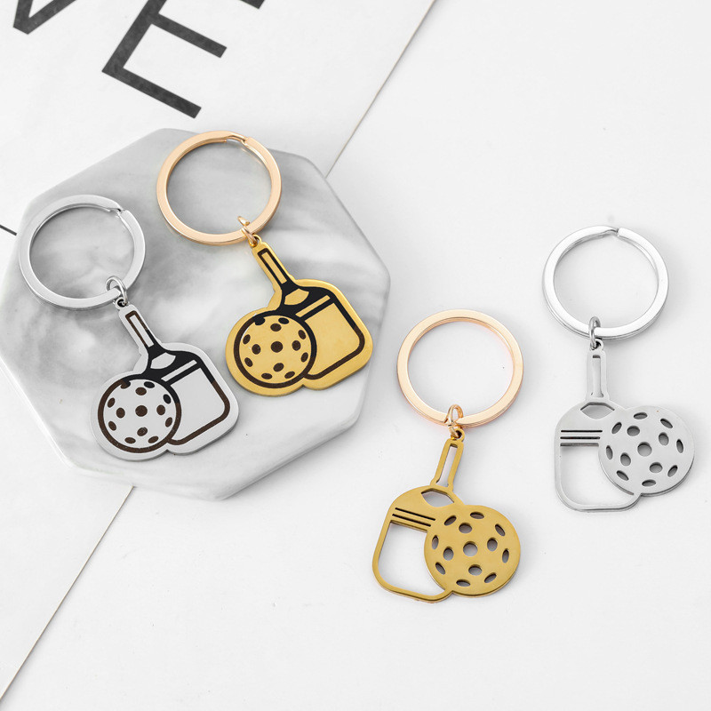 【Simple keychain】New Boom Stainless Steel Key Ring Backpack Pendant ...