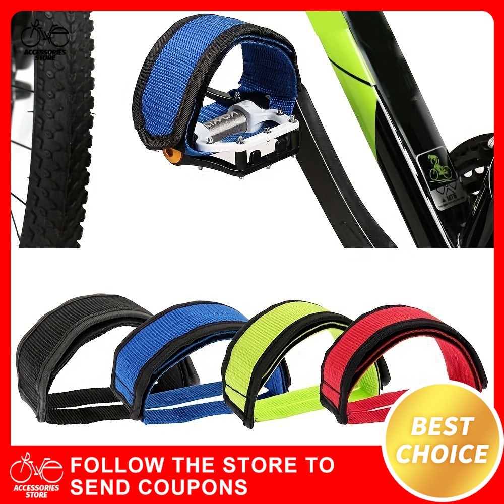 Toe Clips Best Pedals For Straps Bike Pedal Straps XLC Resin Road